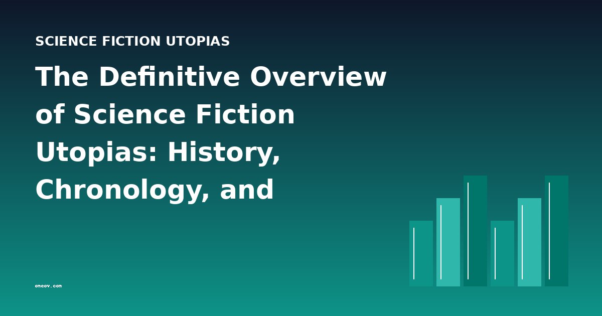 The Definitive Overview of Science Fiction Utopias: History, Chronology, and Authoritative Guide