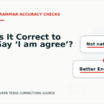 Is It Correct to Say ‘I am agree’?
